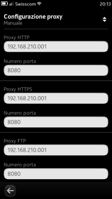 Nokia N9 Swisscom config2